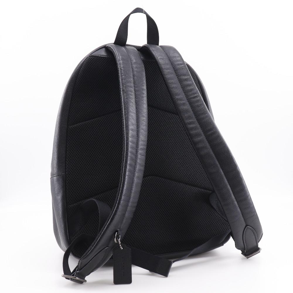 COACH Backpack Backpack Daypack F68993 Houston black leather mens Used