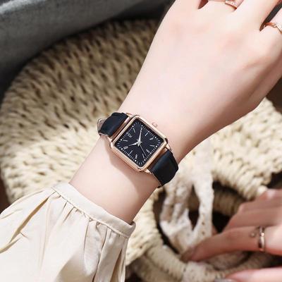 2021 Women's Luminous Quartz Watch - Square Digital Design