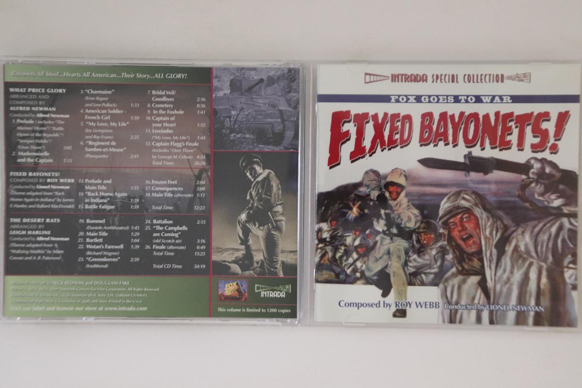 

CD OST - What Price Glory / Fixed Bayonets / 113 INTRADA 2009 US Soundtracks & Musicals Used