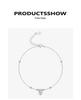 2025 Trendy Women's 925 Sterling Silver Bead Anklet: Summer Fashion Ankle Chain Jewelry
