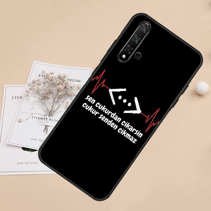 Cukur Logo For Huawei Nova 5T 9 10 SE 7i 8i 11i 12i Y60 Y61 Y70 Y72 Y73 Y90 Y91 P20 P30 P40 Lite Case