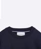HARDCORE HAPPINESS Round Combination Sweatshirt_Navy