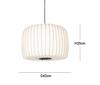 Modern Japanese Wabi Sabi Silk E27 Chandelier Nordic Home Decor Designer Lamp Living Dining Room Bedroom B&B Loft Pendant Lights