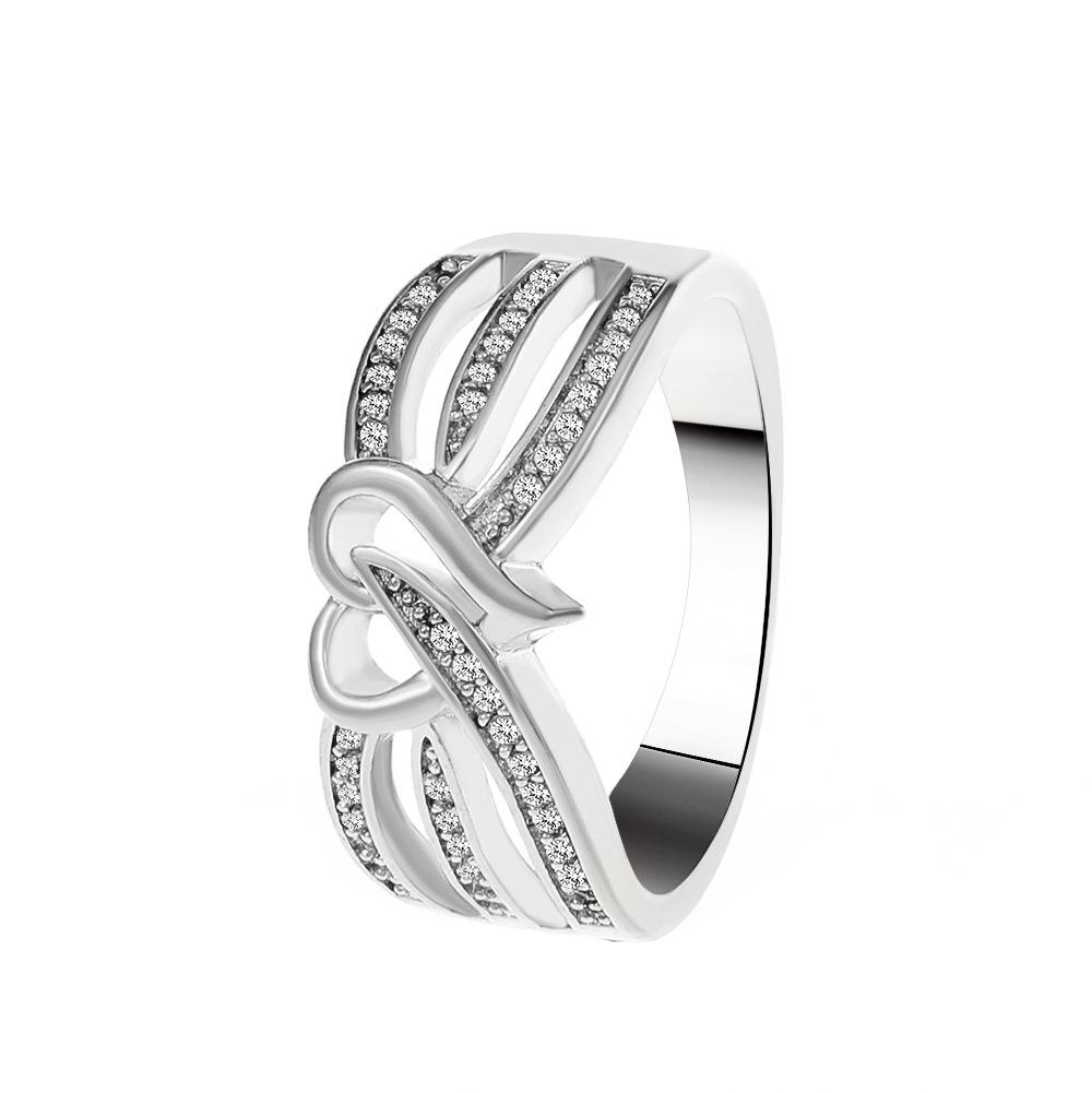 High-End Cross-Border Fashion Bow Ring for Women - European & American Style Open Index Finger Accessory