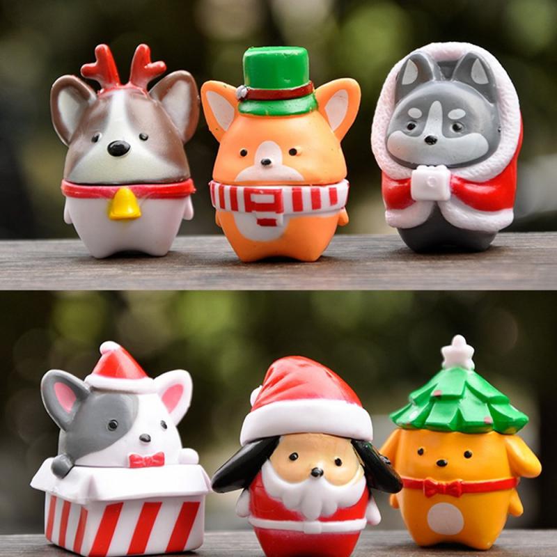 

1~10 шт. Мультяшные куклы Изысканные Идеальный подарок Уникальный дизайн Изысканное мастерство Очаровательный дизайн Праздничное украшение Собака Кукла