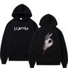 Drake ICEMAN Album 2026 Print Hoodie Herren Damen Hip Hop Gothic Pullover Sweatshirt Vintage Langarm Oversized Hoody Streetwear