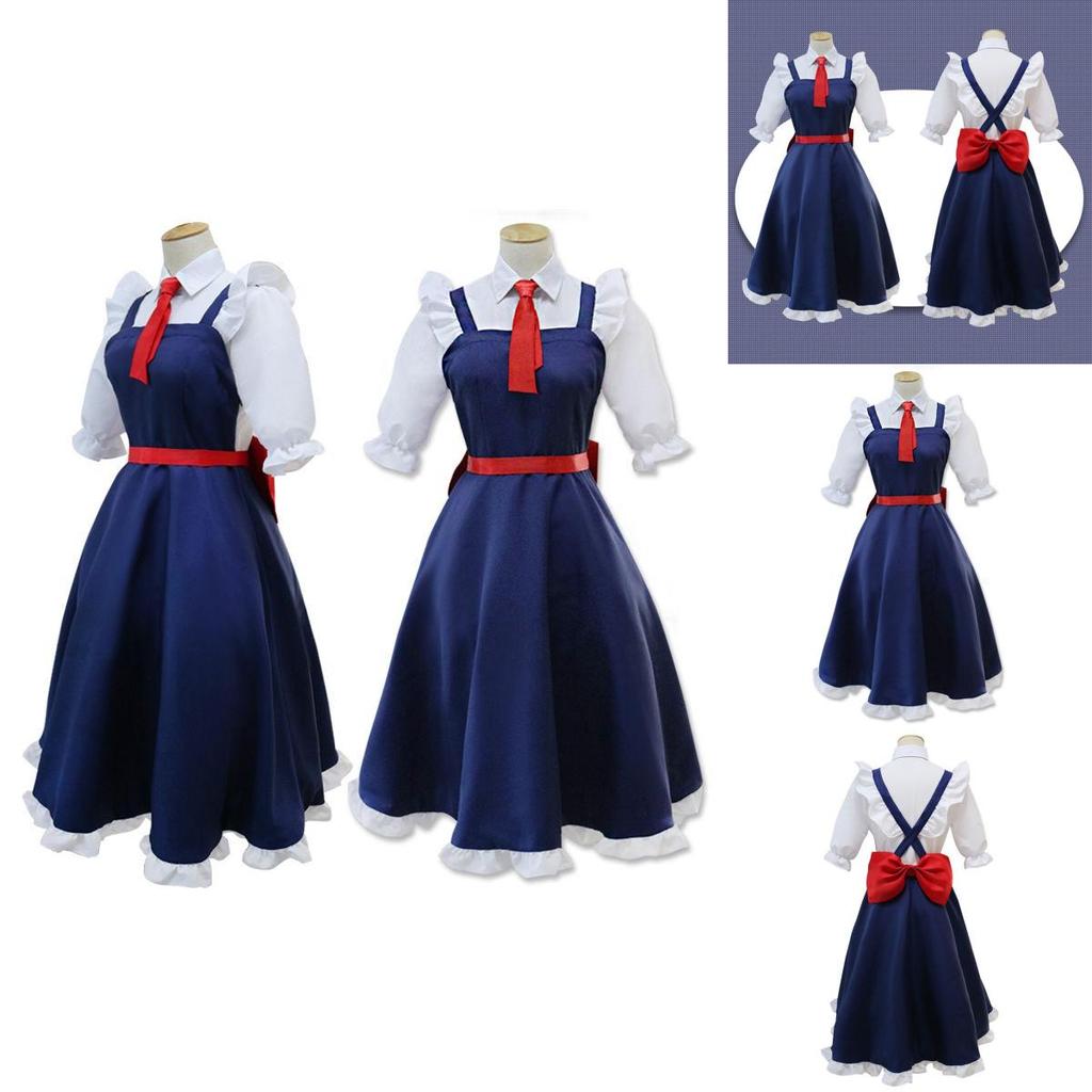 Stylish Miss Kobayashi's Dragon Maid Tohru Maid Dress Cosplay Costume With Comfortable Fit And Unique Design