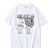 Singer Alex G Print T-shirt Male Summer Casual Tees Short Sleeve Men Women Fashion Funny Fashion Tshirt Unisex Vintage T Shirt