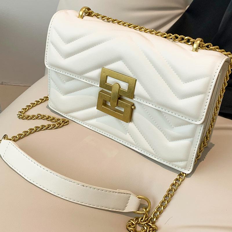 

Small Square Bag Women s High End Versatile Niche Chain Bag Diamond Shaped One Shoulder Crossbody Bag