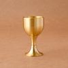 1ks mosazný pohár kalich sklenice na víno koktejlový pohár na víno mosazný pohár na nápoje kovový pohárek na párty příslušenství