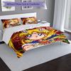 3pcs Custom Name Moon Princess Printed Bedding Set Duvet Cover Closure Includes 1 Duvet Cover & 2 Pillowcases, Soft and Comfortable for All Seasons.