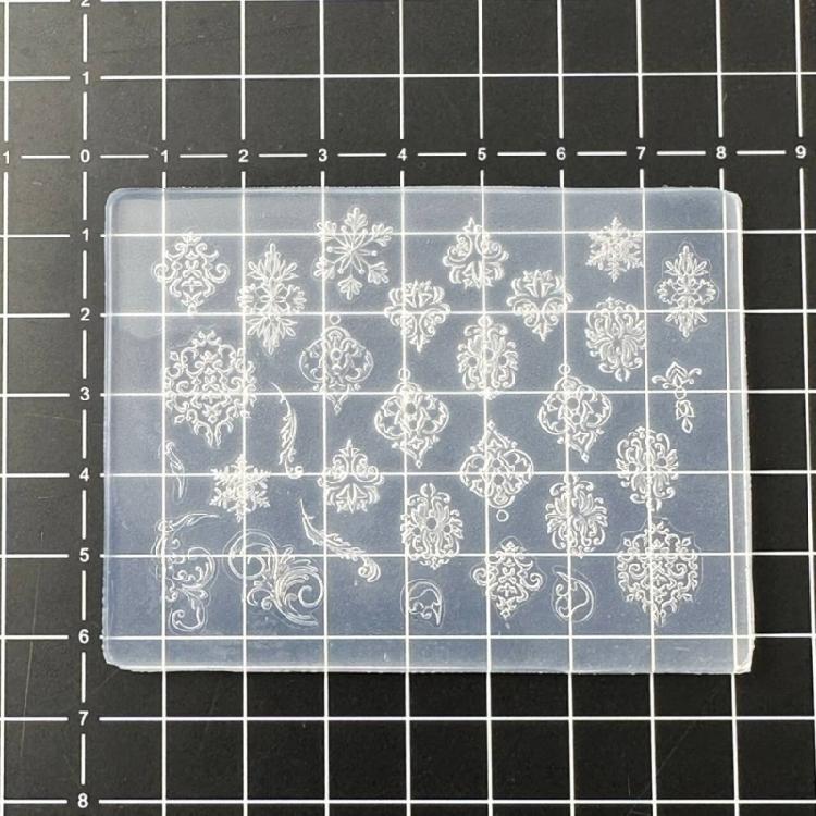 4PCS Nails Art Silicone Mold Butterfly Theme Manicure Training Tool Professional Manicure Supplies for Various Occasion