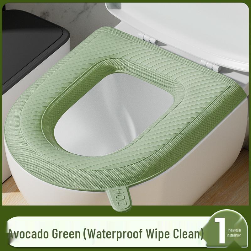 

Силиконовое кольцо из пеноматериала Универсальная крышка для сиденья унитаза - Моющаяся подушка для всех сезонов