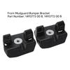 1pair Left and Right Front Mudguard Bracket 1493773-00-B 1493772-00-B Bumper Bracket for TESLA MODEL Y 2020 to 2025