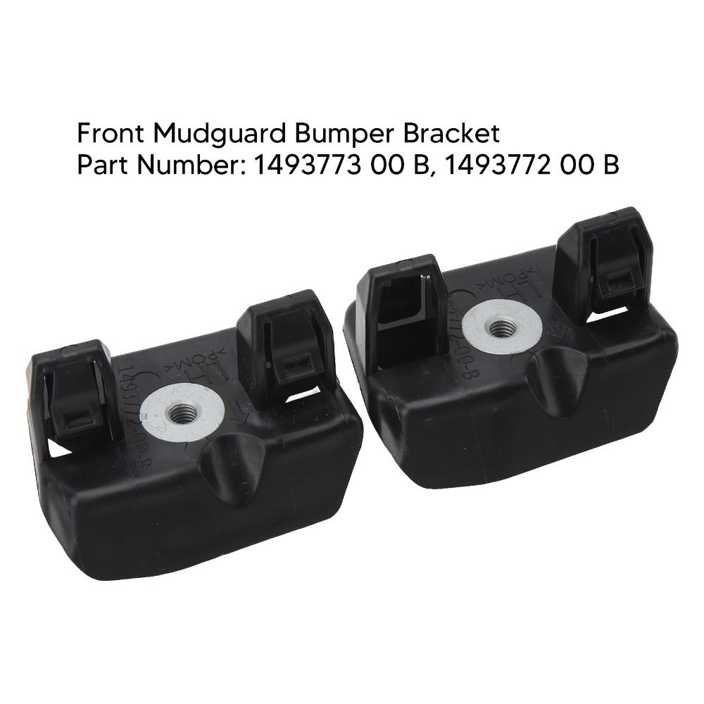 1pair Left and Right Front Mudguard Bracket 1493773-00-B 1493772-00-B Bumper Bracket for TESLA MODEL Y 2020 to 2025
