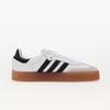 Adidas sambae w sneakers nubuck/leather white/black/gold metallic
