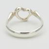 Used TIFFANY&Co. Ring Open Heart EU#50.5 Silver925 2.5g Silver Accessory