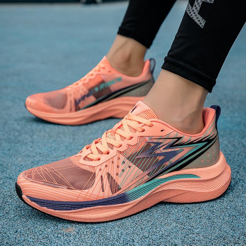 

Кроссовки летние легкие женские туфли папины туфли универсальные новые дышащие ретро нескользящие амортизирующие и усиливающие беговые кроссовки 36 оранжевый