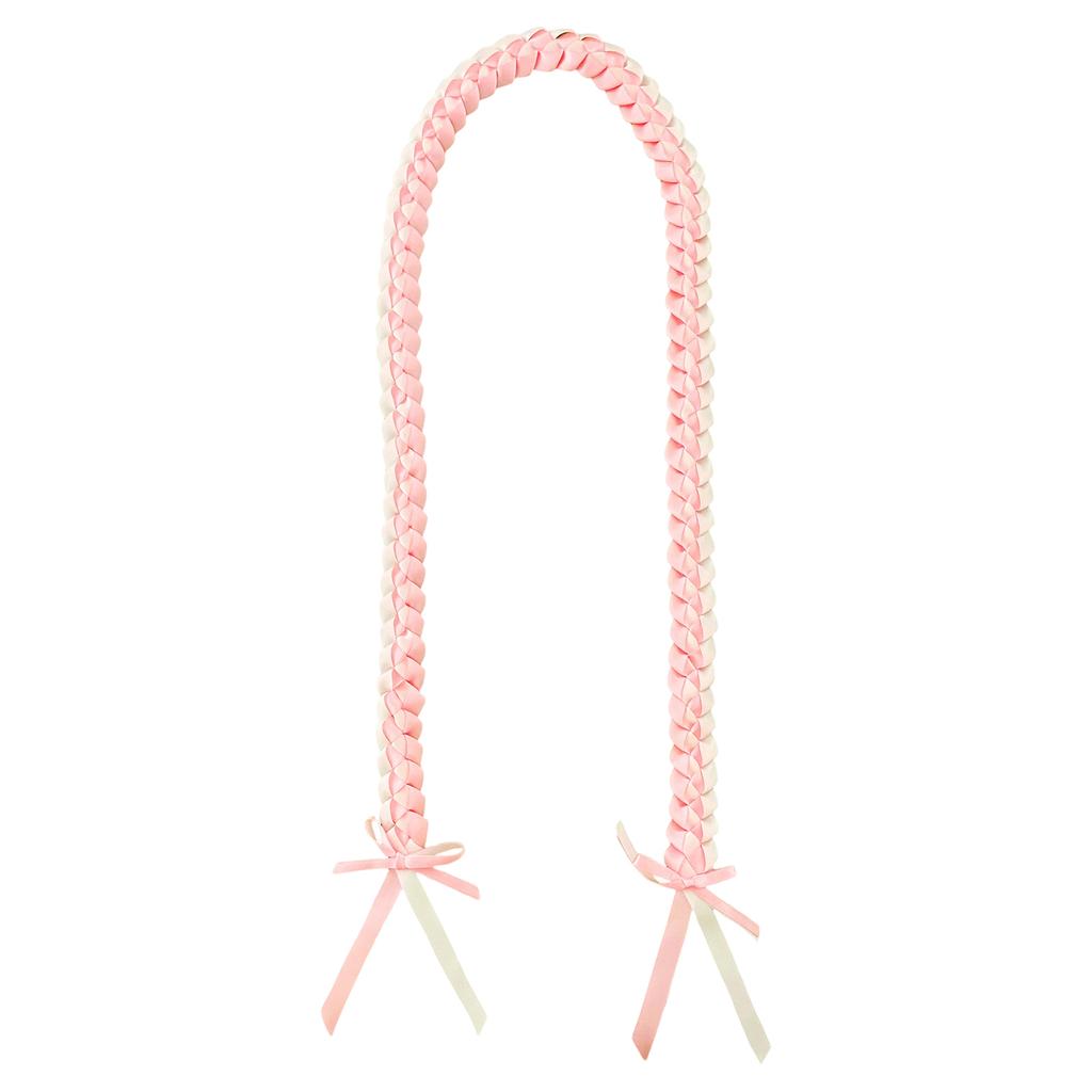 Handmade Ribbon Rope Class Of School College High School Graduation Double Necklace Leis Congratulation Party Gifts Bow Closure Jewelry For Women Men