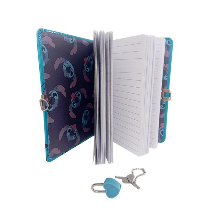 Journal Intime - Disney - Lilo &amp; Stitch - Blanc - Adulte - Mixte