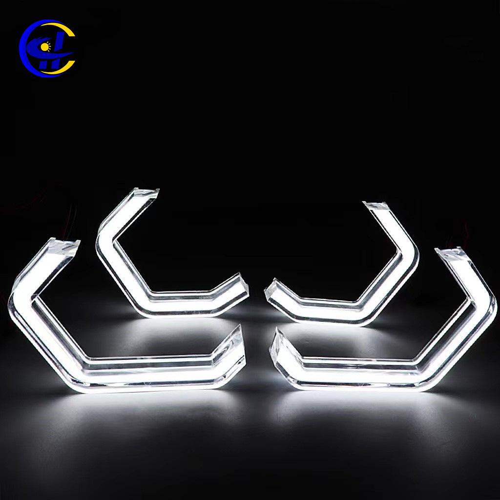 Dual-Color LED Crystal Angel Eyes for E90, E91, F30, M3, M4