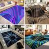 Yousheng Floor Mat 3D Illusion Rug Non-Slip Stable Design High Absorbent Entryway Rug Decorative Living Room Bedroom Carpet Home Decor