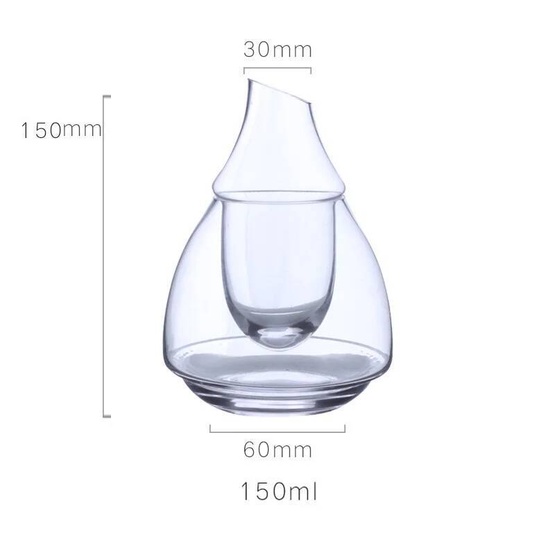 2022 Glass Wine Pot Transparent Japanese Cooling Sake Cup Ice Jug Home Hotel Bar Creative Decanter Wine Bottle Whiskey Dispenser
