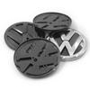 Nowe Do VW VOLKSWAGEN Emblematy VW 120mm 110mm Logo Samochodu Emblemat Maski Przód i Tył Oznaczenie Tylne Odznaka Tylna 6R0853600A Akcesorium