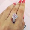 Luxury Fashion Women's Peach Heart Ring R4599