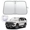Foldable Windshield Sun Shade for Dodge Charger 2011-2024 Front Window Shades Protector Chevy Tahoe Sun Shade Auto Accessories