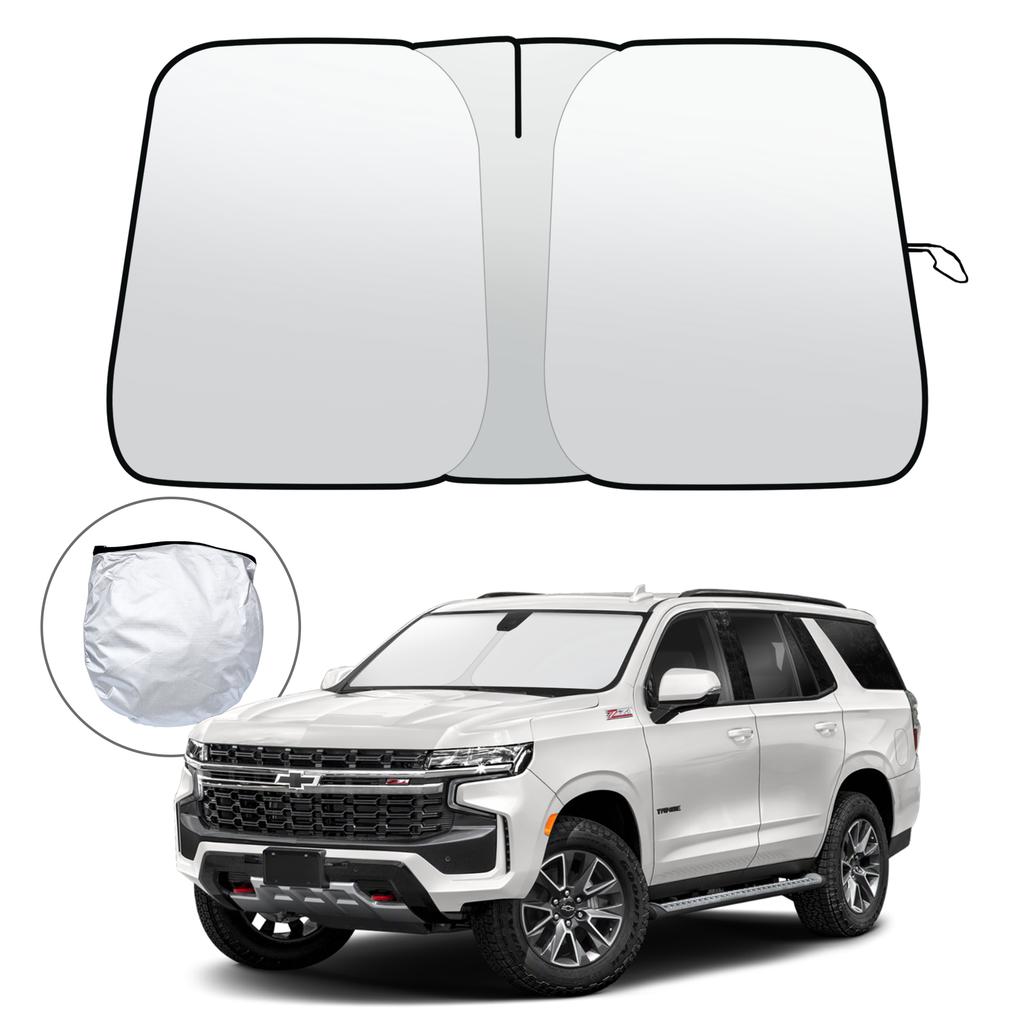 Foldable Windshield Sun Shade for Dodge Charger 2011-2024 Front Window Shades Protector Chevy Tahoe Sun Shade Auto Accessories