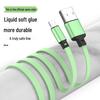 Macaron 3-in-1 Retractable Fast Charging Cable with Custom Logo
