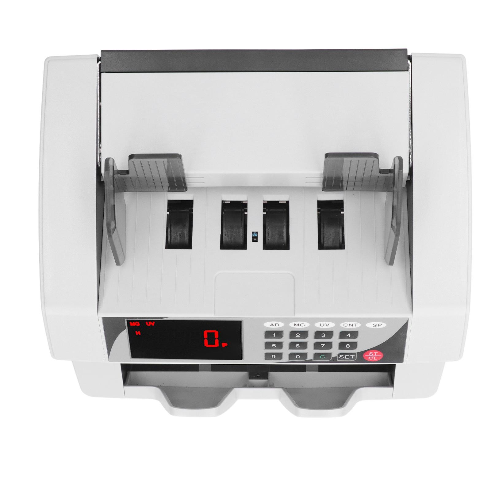 

Bill Cash Counting Machine Money Counter Accurate Counting LCD Alarm Mini Commercial Bill Cash Counting Machine for Supermarkets EU