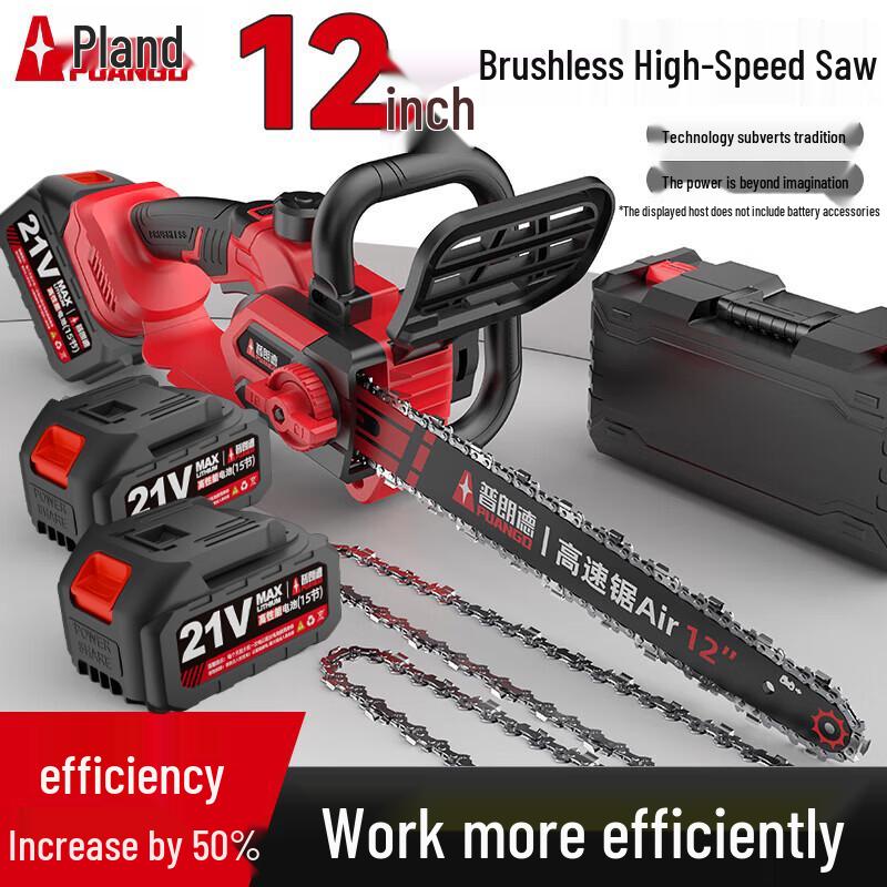 

Puland 21V Cordless Brushless Electric Chainsaw CN plug (adapter included)
