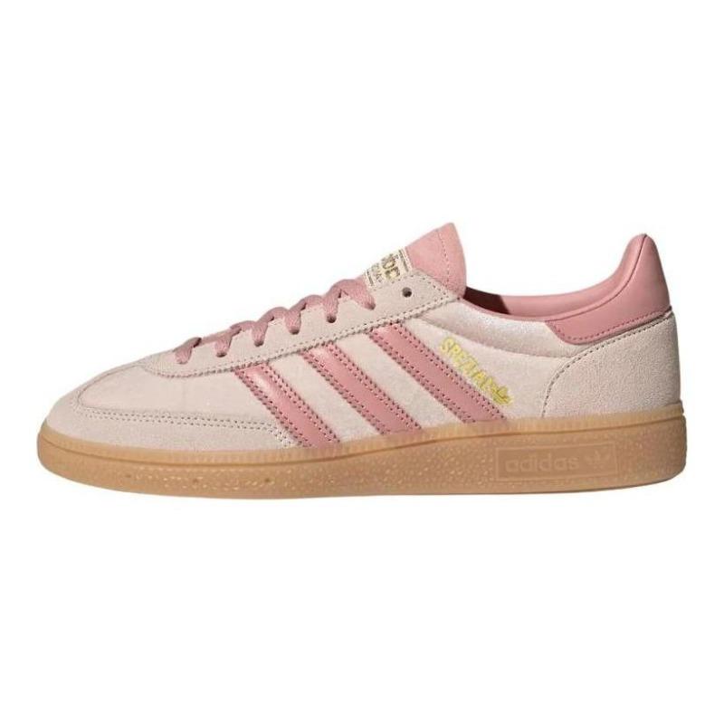 adidas Originals Handball Spezial Women s Fabric Comfortable Versatile Skate Shoes Pink JR3645 37