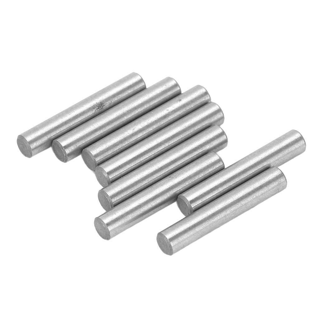 8PCS RC 3X17mm Pin Steel Pin for Arrma Typhon Senton Granite 3S 110 RC Car Upgraded Parts