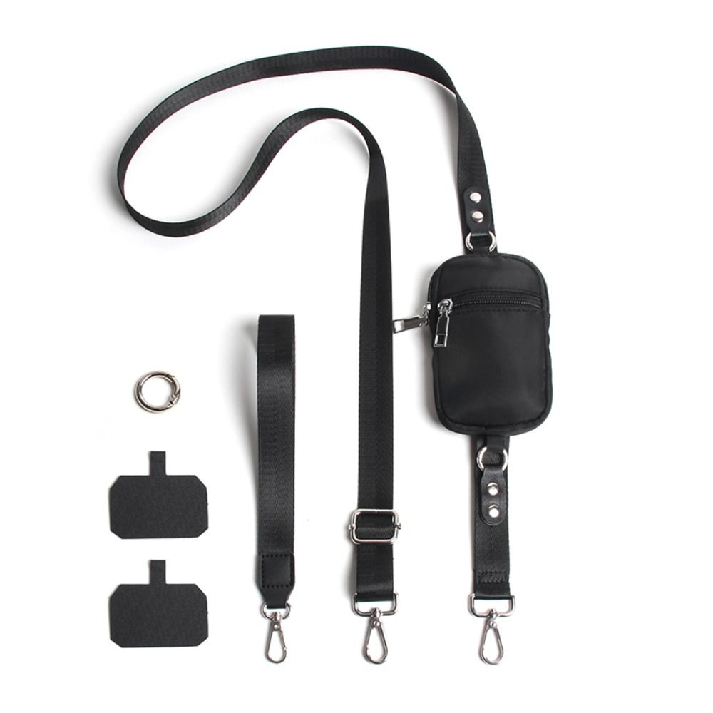 Reißverschlusstasche Handy-Lanyard Geldbörse Mehrzweck-Handy-Lanyard Handyzubehör