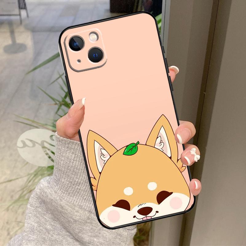 Animal Shiba Inu Case For iPhone 17 Pro Max 16 14 13 12 11 15 Pro Max Plus 12 13 Mini 16e 17 Air Back Cover