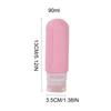 4pcs/set 90ml Squeeze Liquid Bottle Kit Empty Portable Lotion Container  Foundation