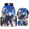 Spell Return Battle School Bag Elementary School Student Animation Backpack Large Capacity Three-piece Set