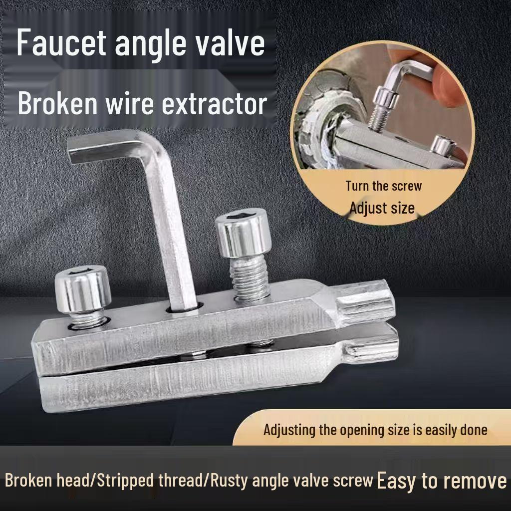 Popular Household Faucet and Triangle Valve Broken Screw Extractor