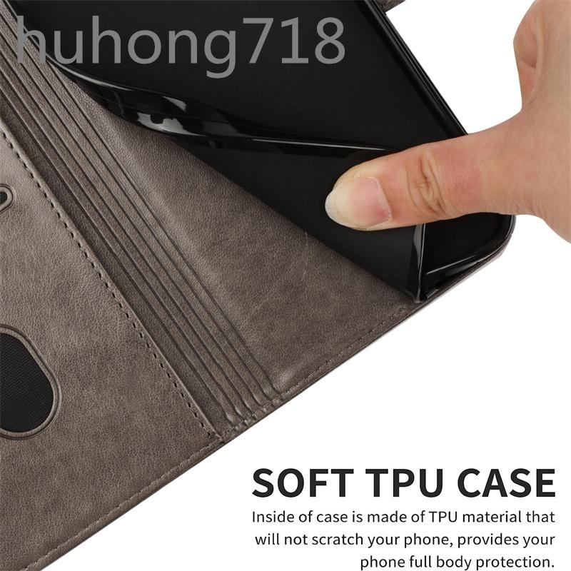For Tecno Camon 11 12 15 Air 19 Neo 20 Pro 30 Premier 16S 4G 5G Case Leather Wallet Flip Casing with Card Holder Cover