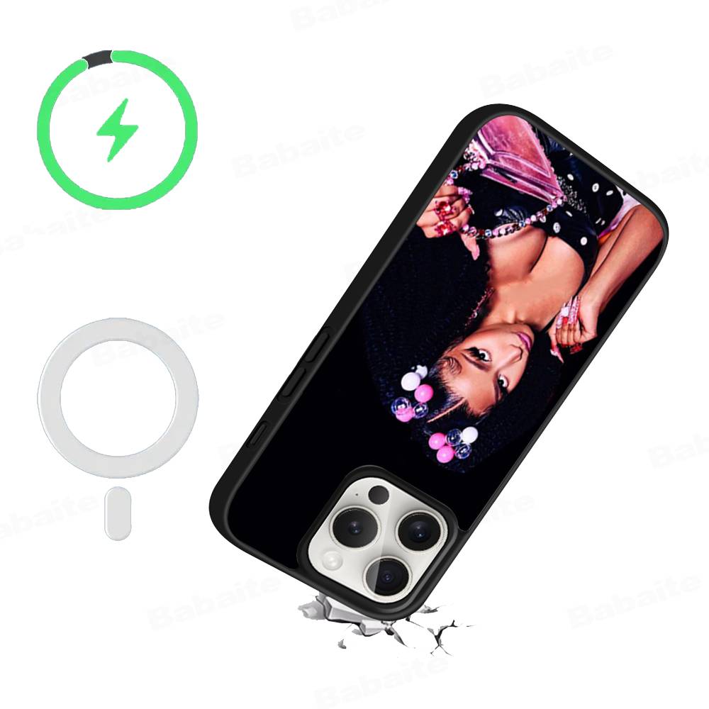 Nicki Minaj Rapper For Magsafe Magnetic Wireless Phone Case For IPhone 11 12 13 14 15 16 17 Pro Max Plus Cover