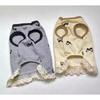 Dog clothes New lace sleeveless cute vest with traction buckle Teddy Bigbear small dog cat clothing summer
