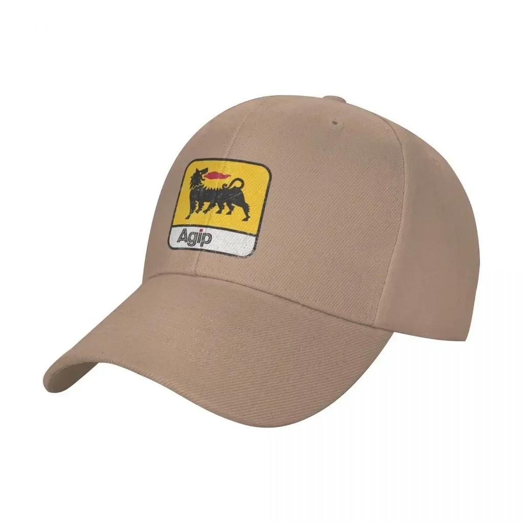 AGIP Oil Company Vintage Italy Baseball Cap Fashionable Luxury Man Hat Icon Horse Hat Male Womens