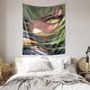 Anime Wall Hanging of a Girl with Green Hair  The Preferred Choice for Artistic Interior Decoration
