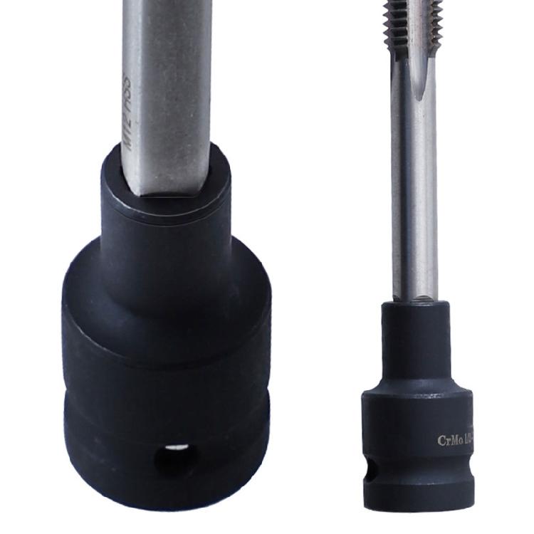 Square Tap Socket Collet Wrenches M6-24 Machine Die Socket Adapters Tapping