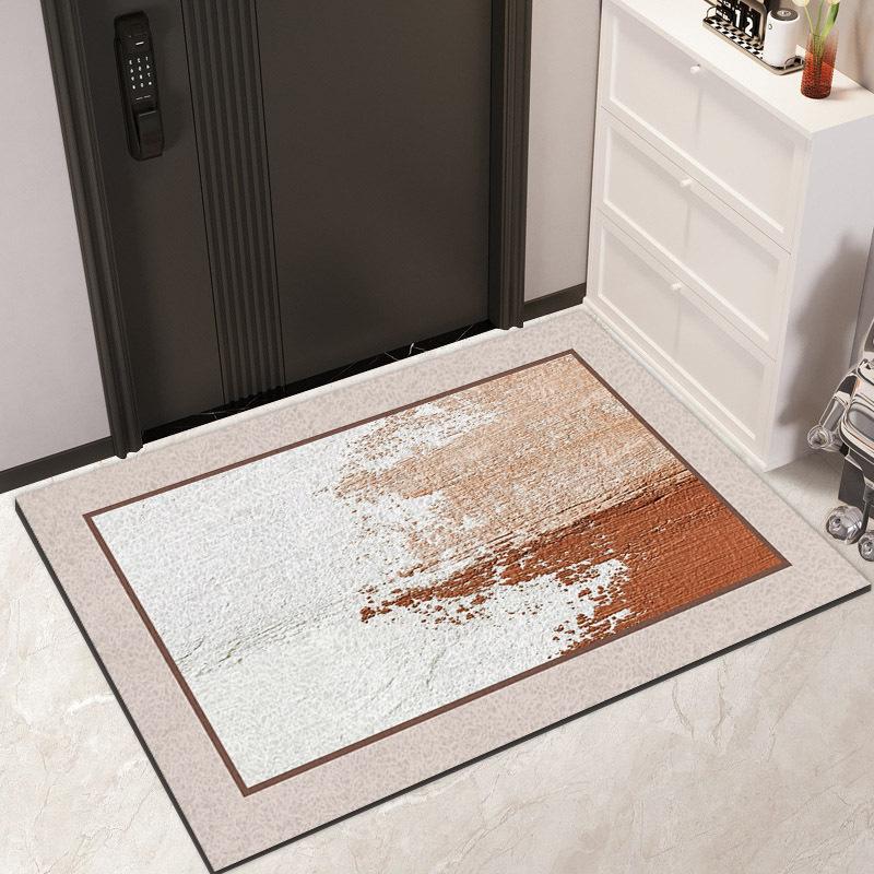 Light Luxury Simple Carpet Entry Door Thickened Silk Floor Mat Can Be Cut Into The Door Home Foot Mat Dirty Wear-resistant Door Mat