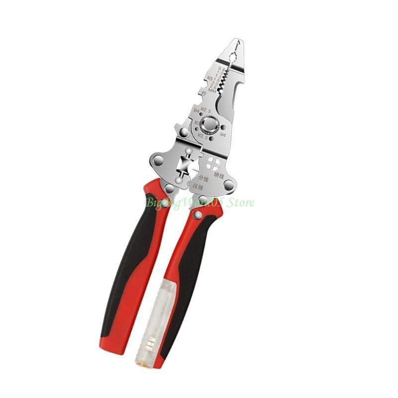 24TE Wire Strippers with Electricity Measurement Function 16 in1 Wire Stripping Plier