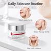 Crema antiarrugas con múltiples péptidos, hidratante y humectante, reafirmante, que atenúa las líneas finas de la piel, crema rejuvenecedora para el rostro de día y de noche